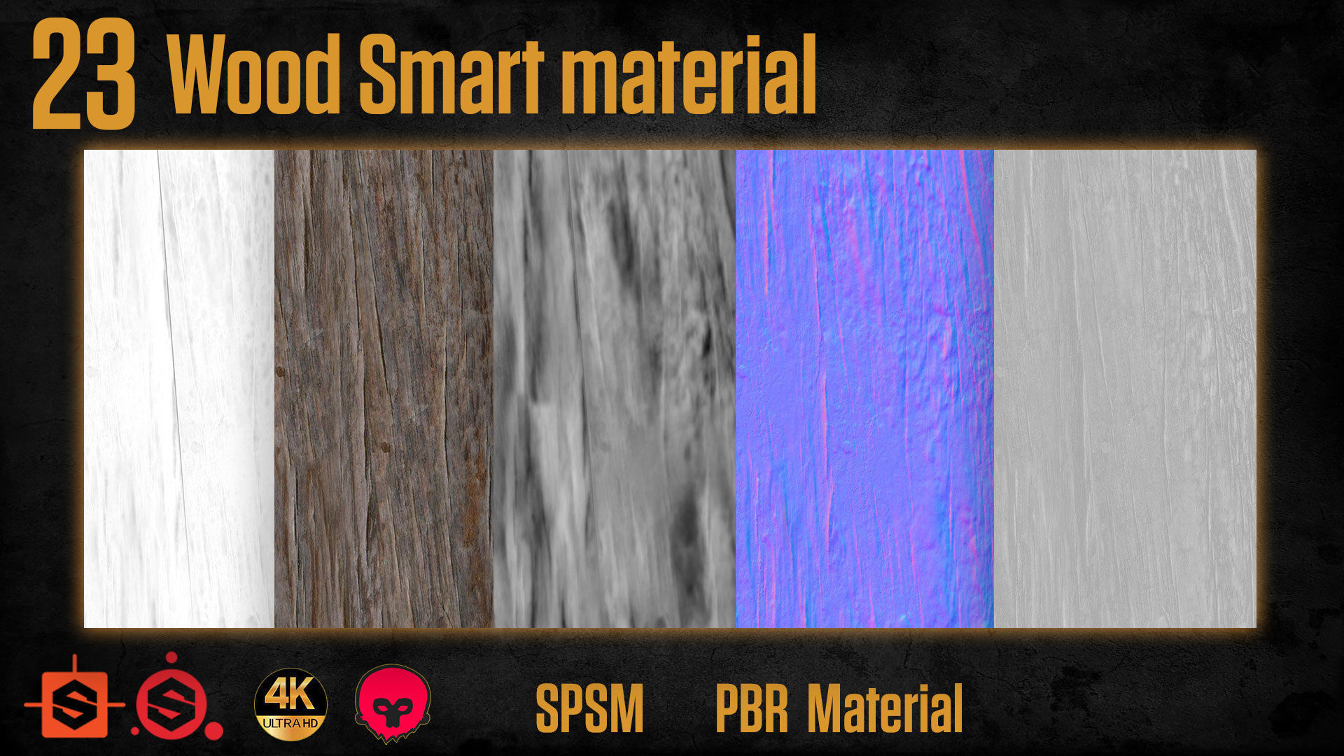 23 wood smart material PBR game ready Texture_3
