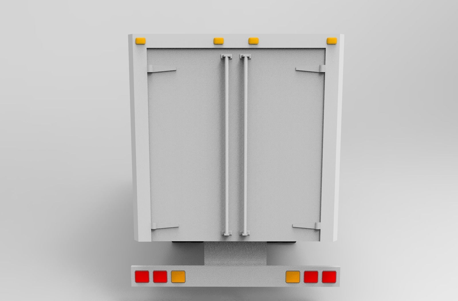 Box Truck 3D model_5