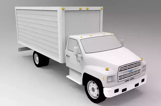 Box Truck 3D model