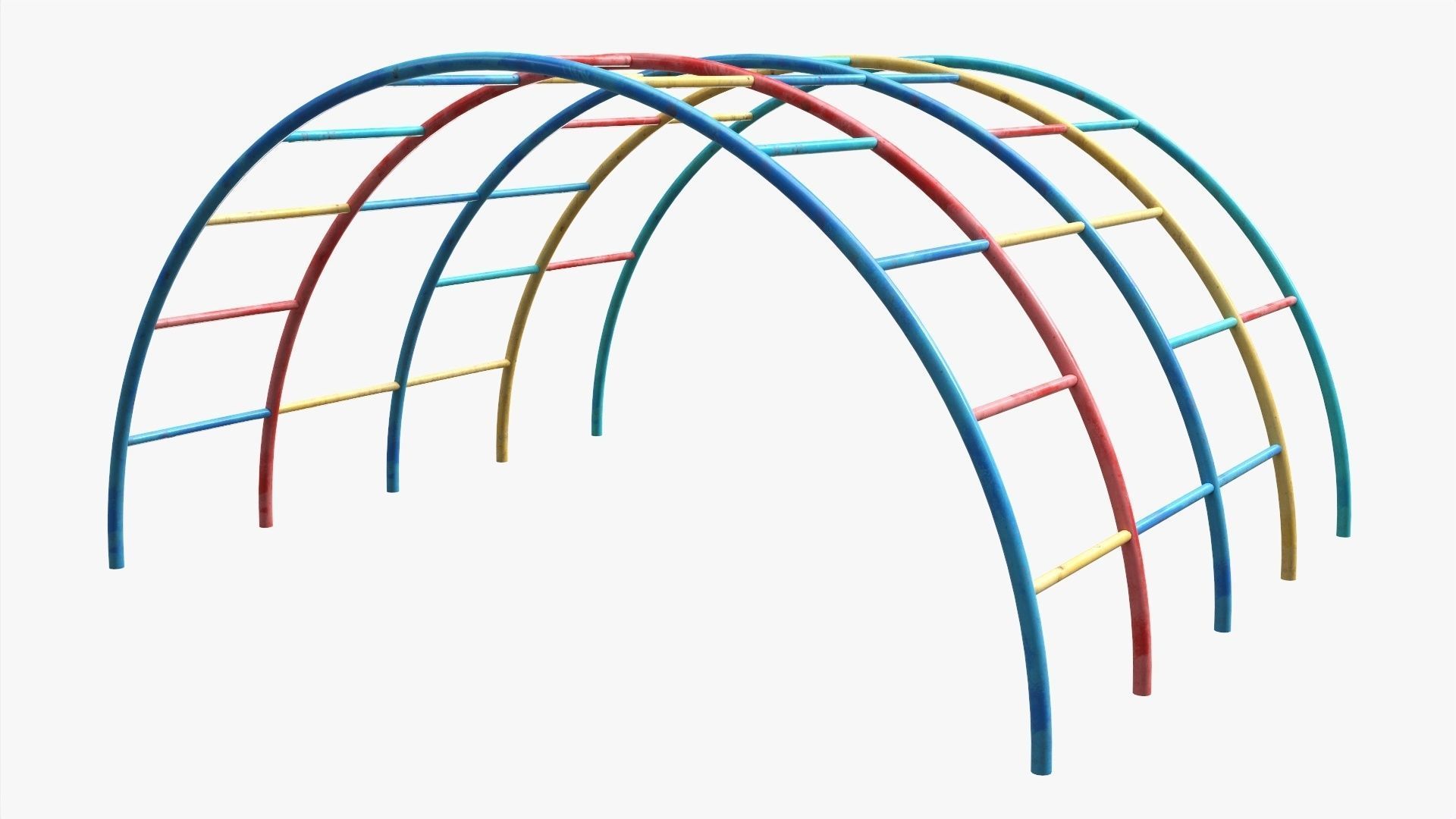 Climbing monkey 04 3D model_2