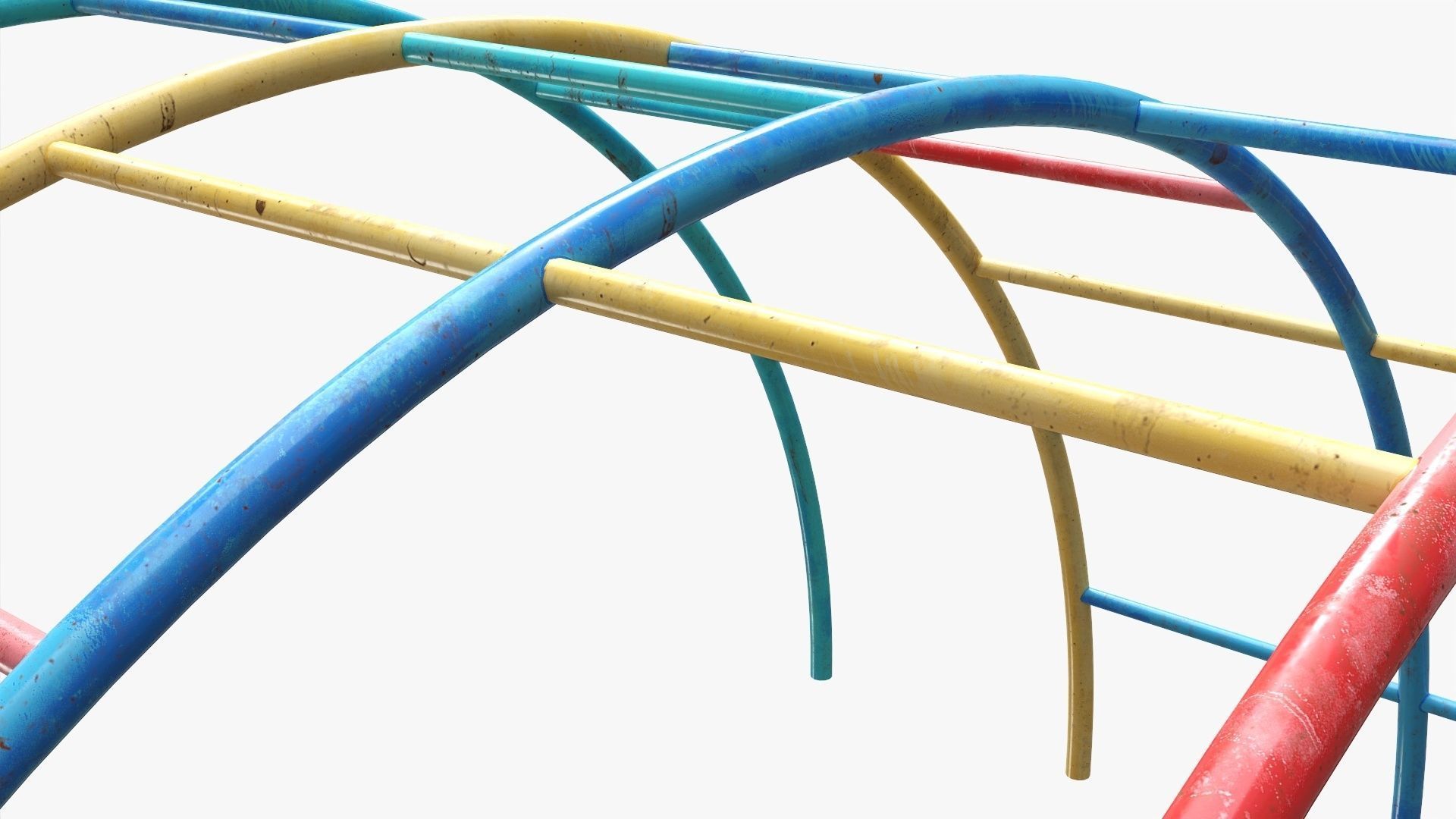 Climbing monkey 04 3D model_1