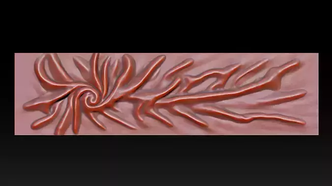 Relief carving model for CNC router 3D print model