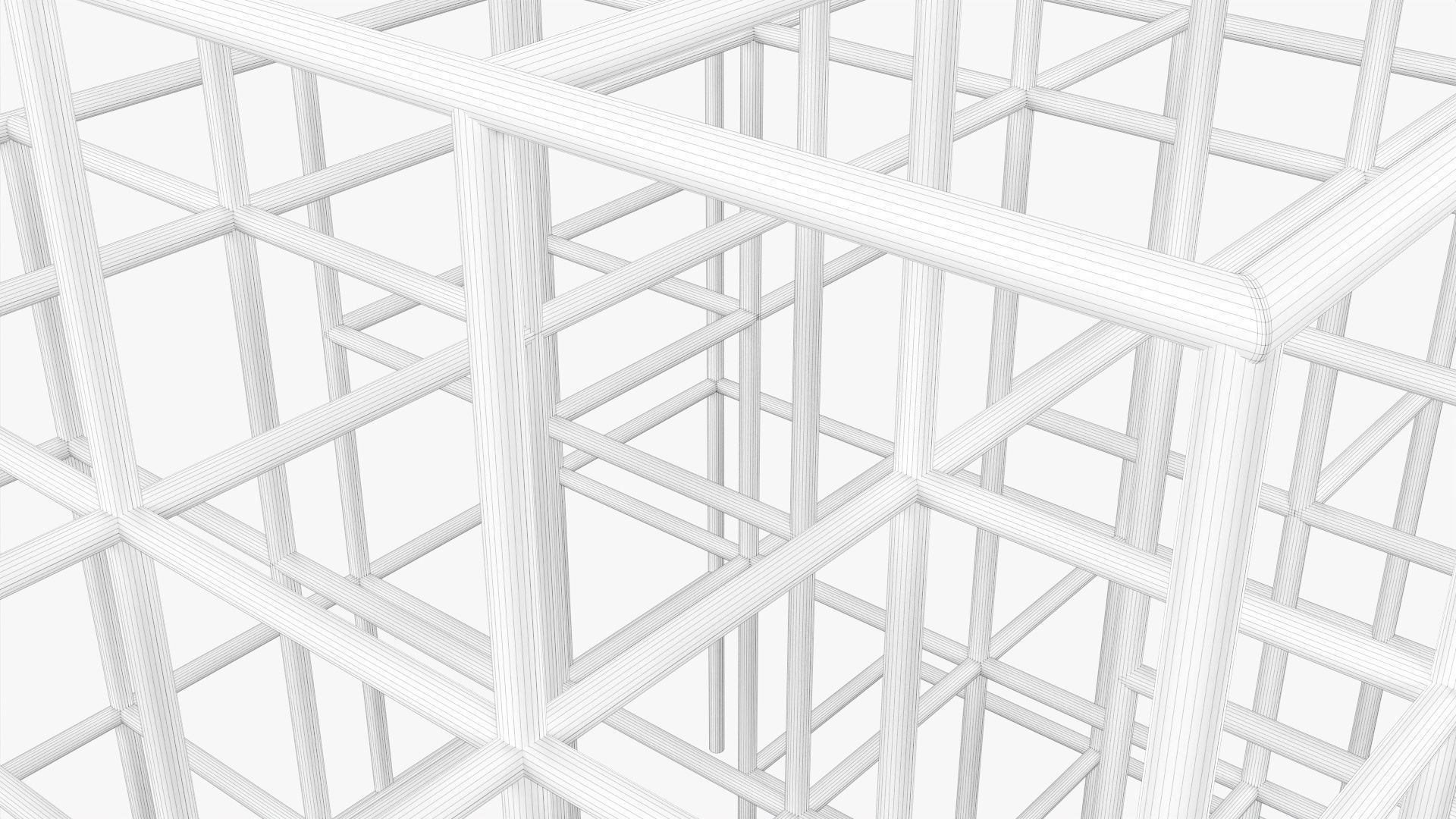 Jungle labyrinth 3D model_7