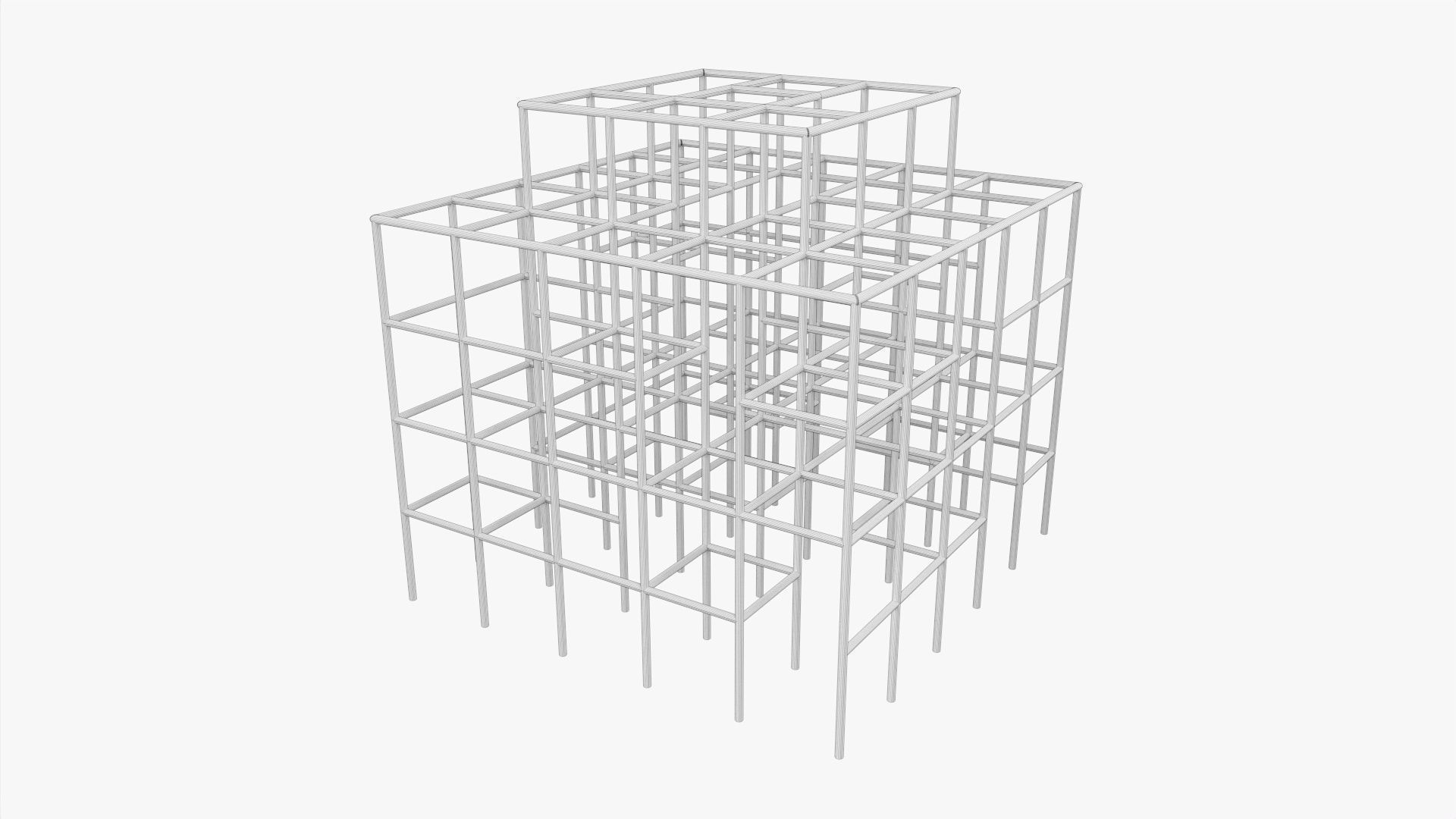 Jungle labyrinth 3D model_6