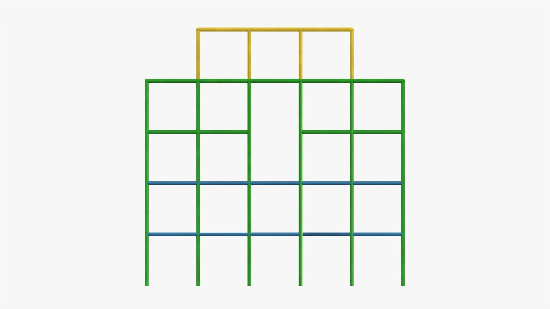 Jungle labyrinth 3D model_4