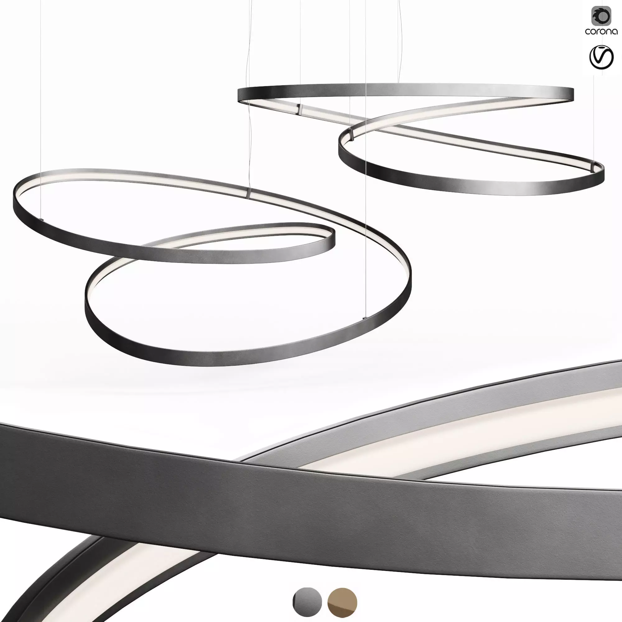 Cattelan Italia Heaven Lite 161 Low-poly 3D model_0