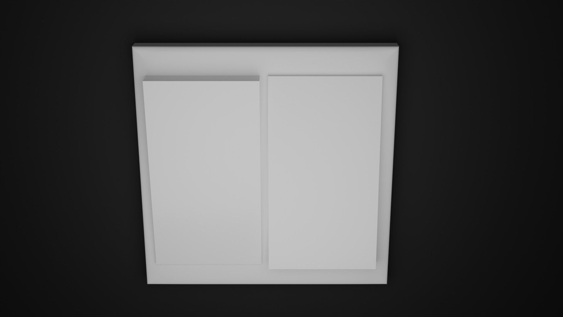 Light switch Free 3D model_3