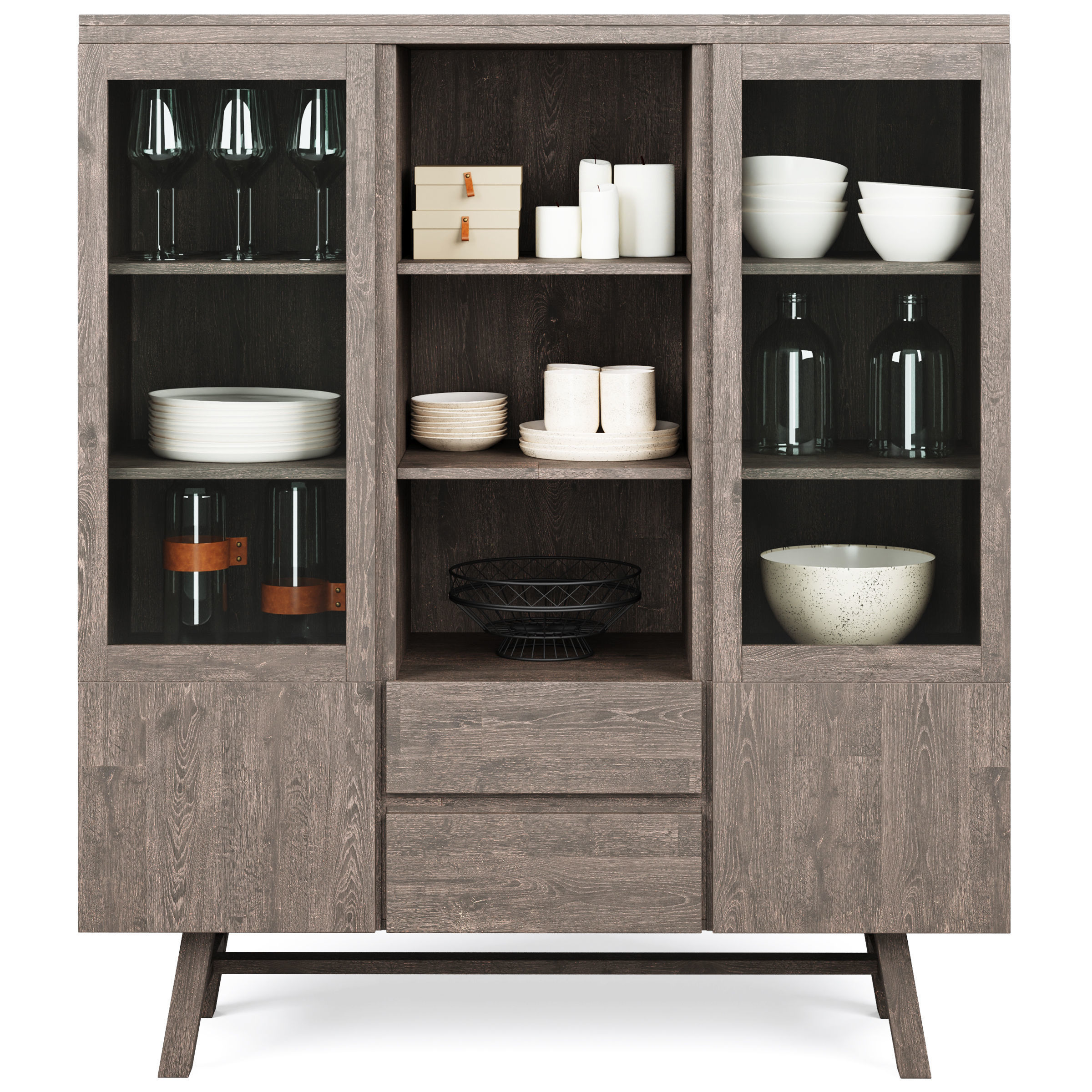 BROOKLYN CABINET by Rowico Home 3D model_2