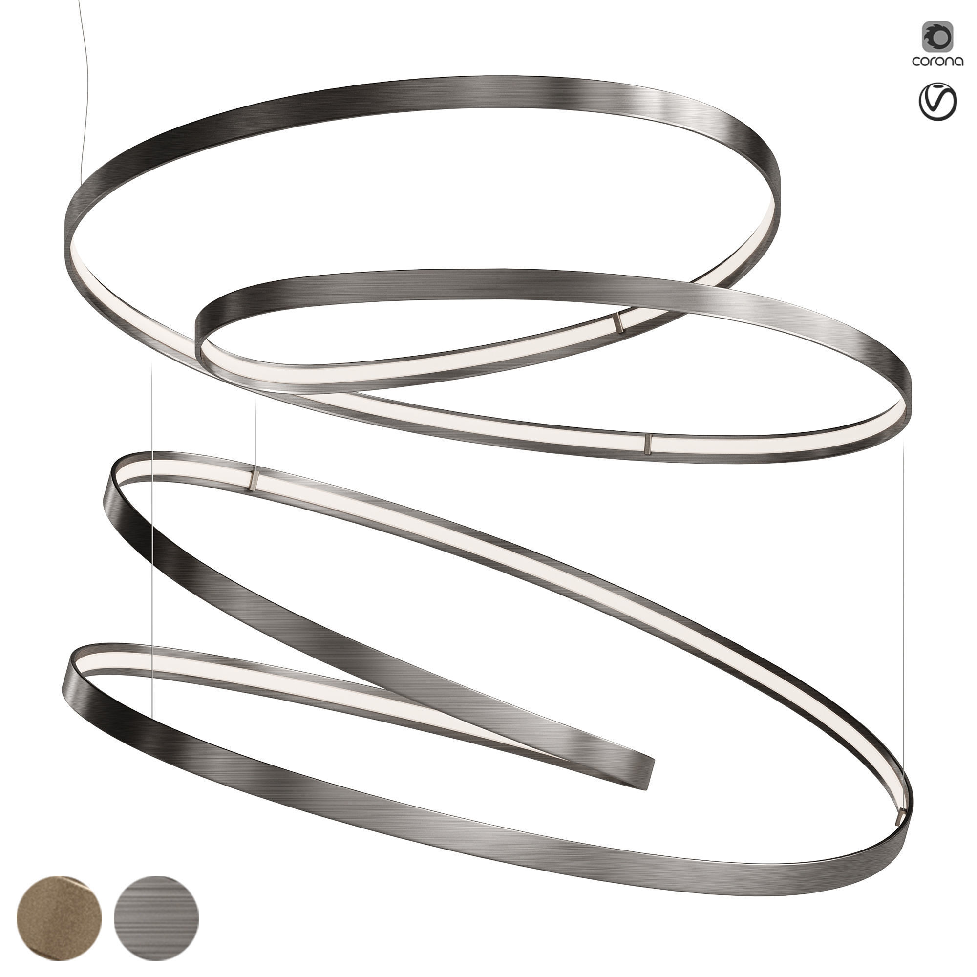 Cattelan Italia Heaven Model Line 146 Low-poly 3D model_1