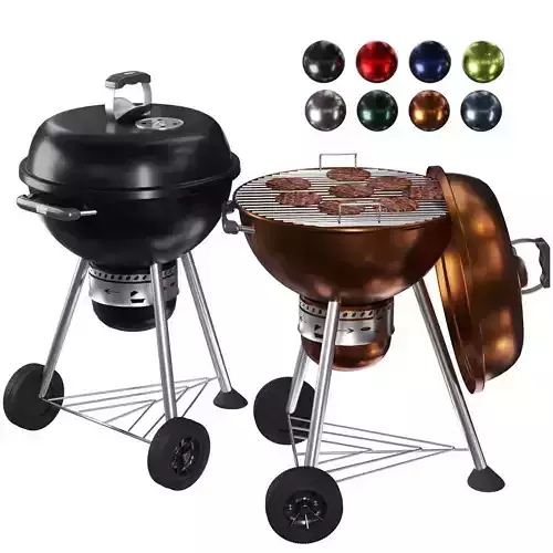 Weber Grill 3D model