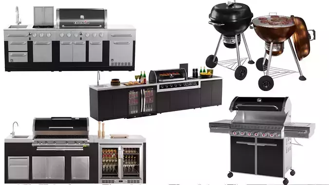 BBq and outdoor kitchen collection 