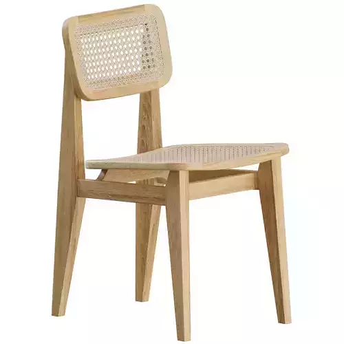 C-Chair Dining Chair French Cane by Gubi