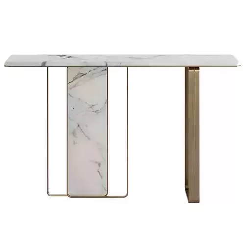Private Label Gold Console Low-poly 3D model