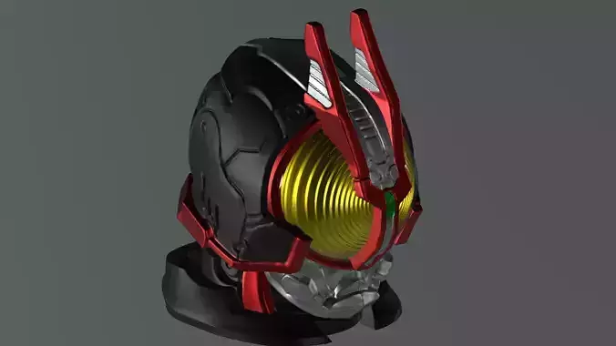 Sic Kamen Rider Faiz helmet