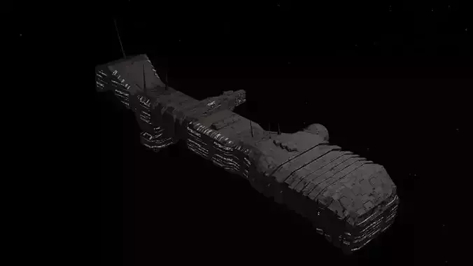 Future Spaceship No1 3D model