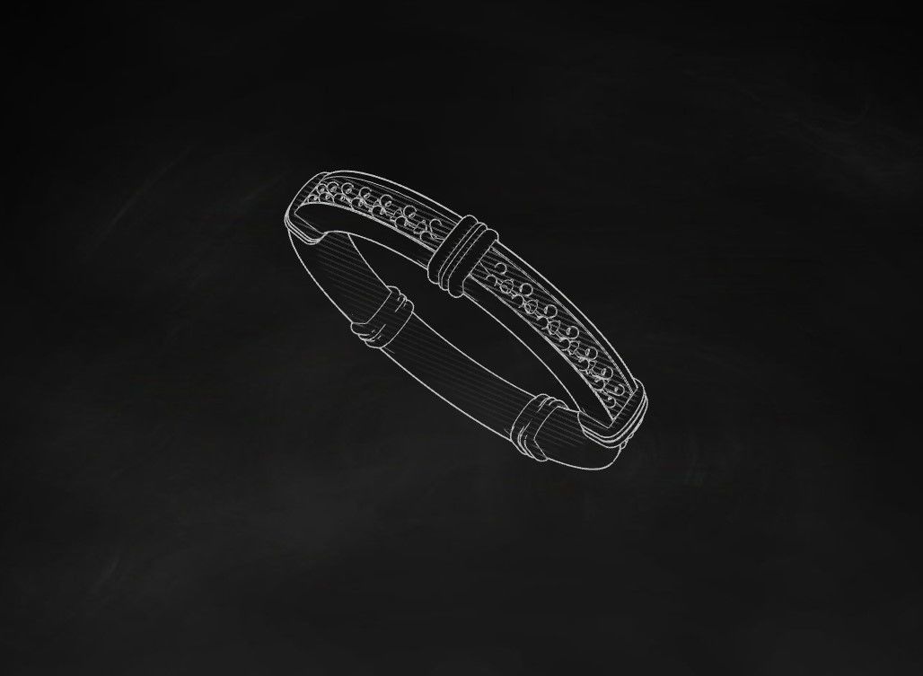 Model 710 7 US Size Ring Pave Diamond 3D print model_9