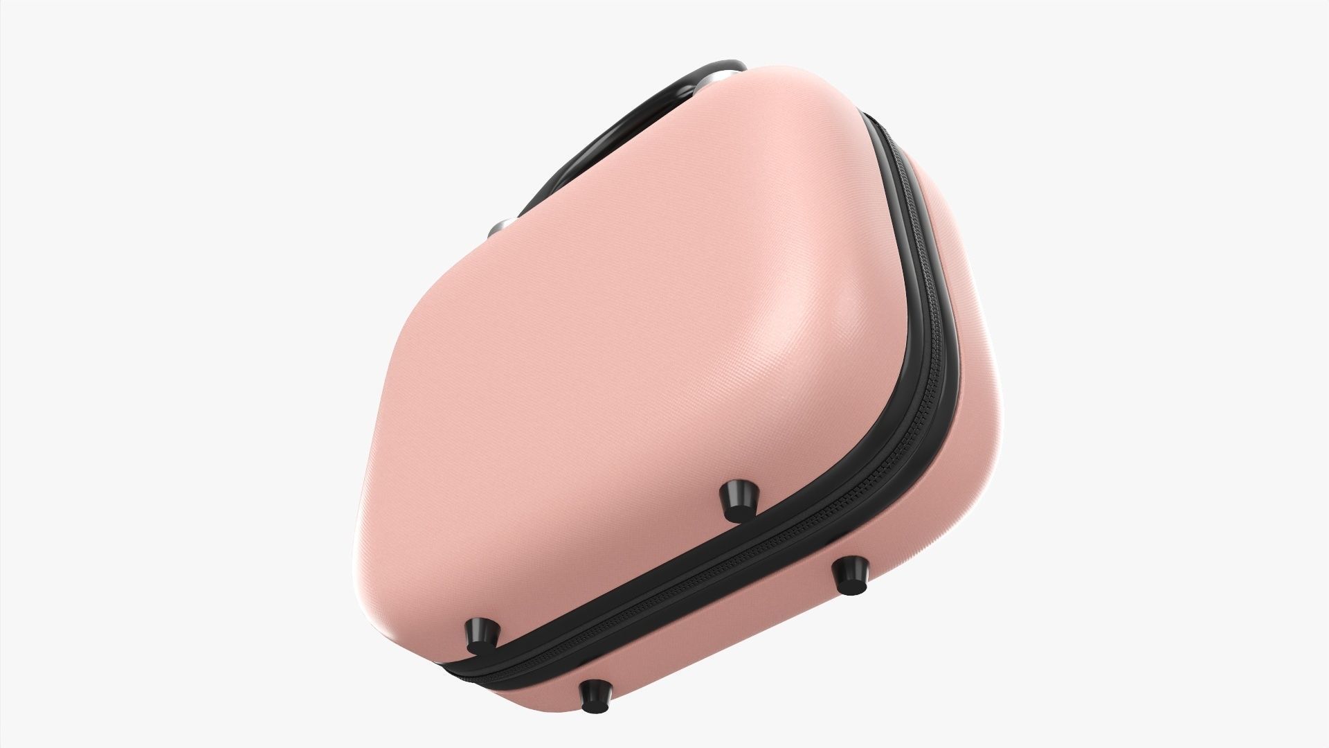 Hard shell beauty case 3D model_2