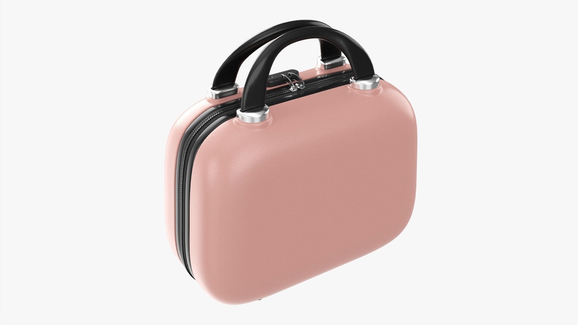 Hard shell beauty case 3D model_1