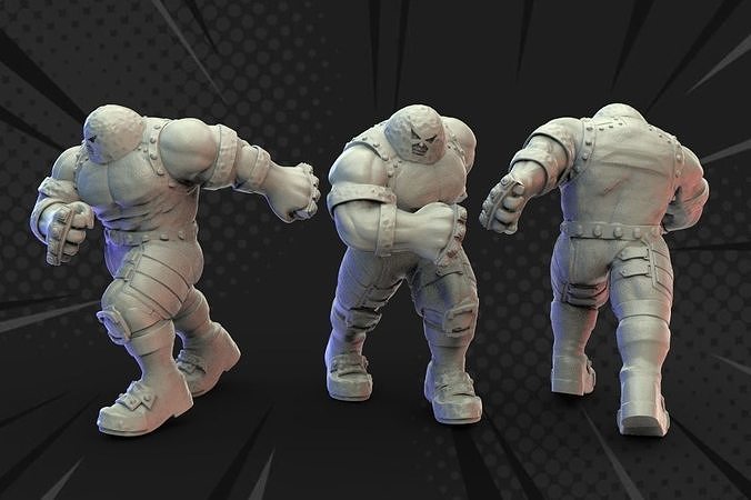 Marvel crisis protocol Juggernaut 3D print model