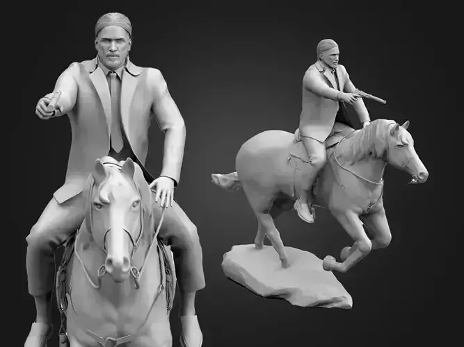 John Wick 3D Printable