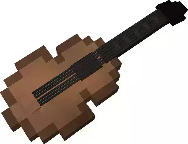 Guitar minecraft