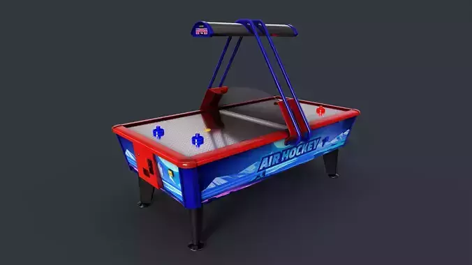 Air Hockey Table 1 PBR Game Ready