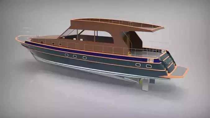 Wooden Yacht