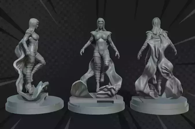 Marvel crisis protocol emma frost presupported included