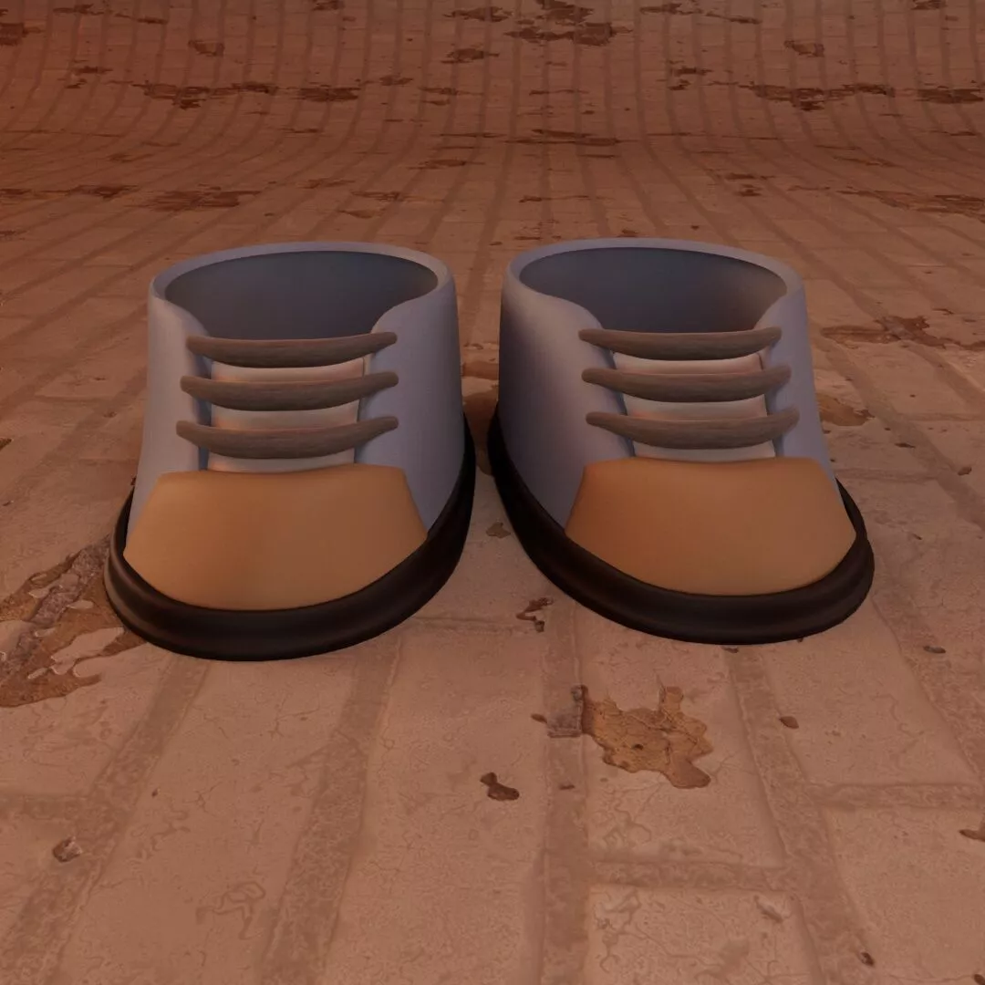 Sporting Shoes 3D model