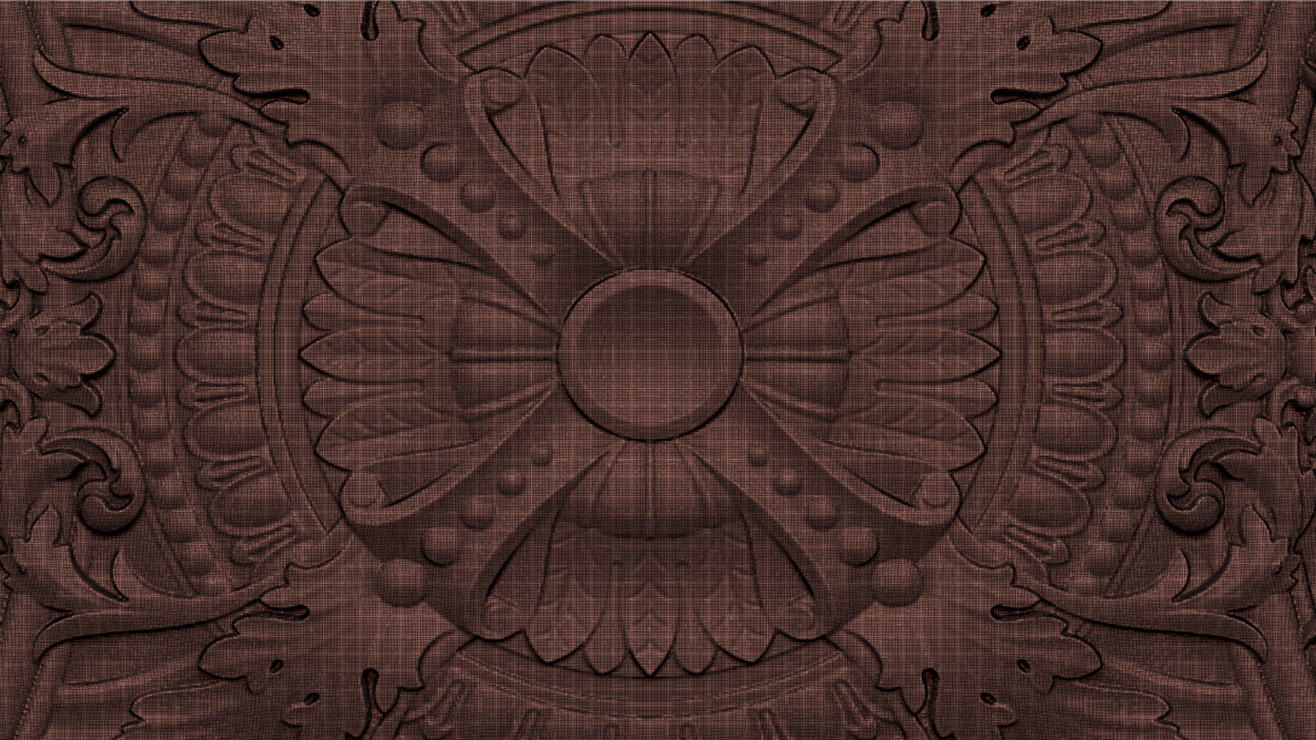 Decorative Ceiling Center - for CNC router 3D print model_22