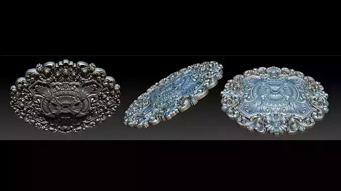 Decorative Ceiling Center - for CNC router