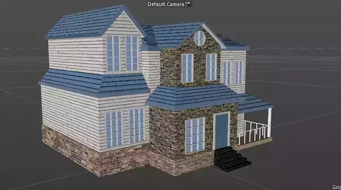 Low Poly House