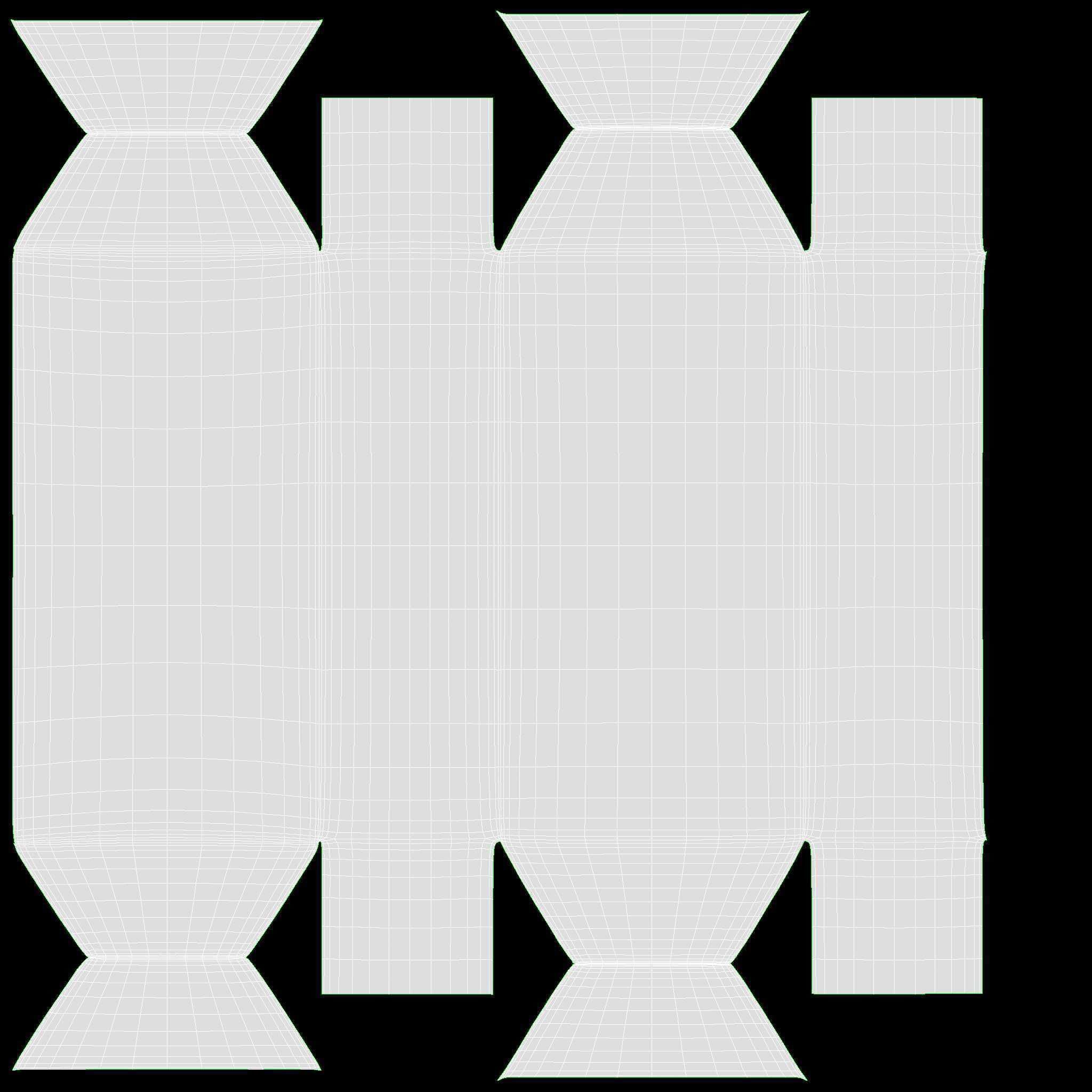 Gift box with bow ribbon 01 3D model_9