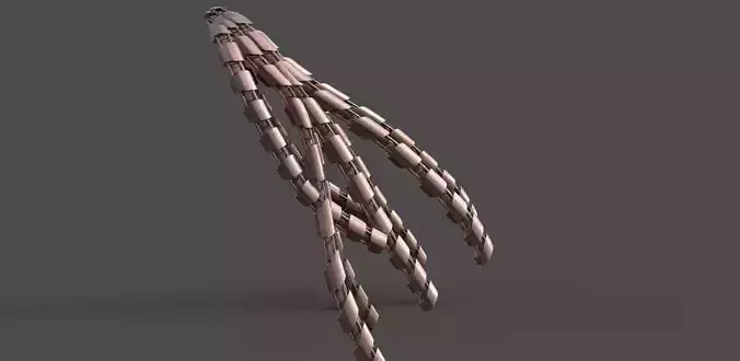 Robot tail Tech Strants 3D 3D model