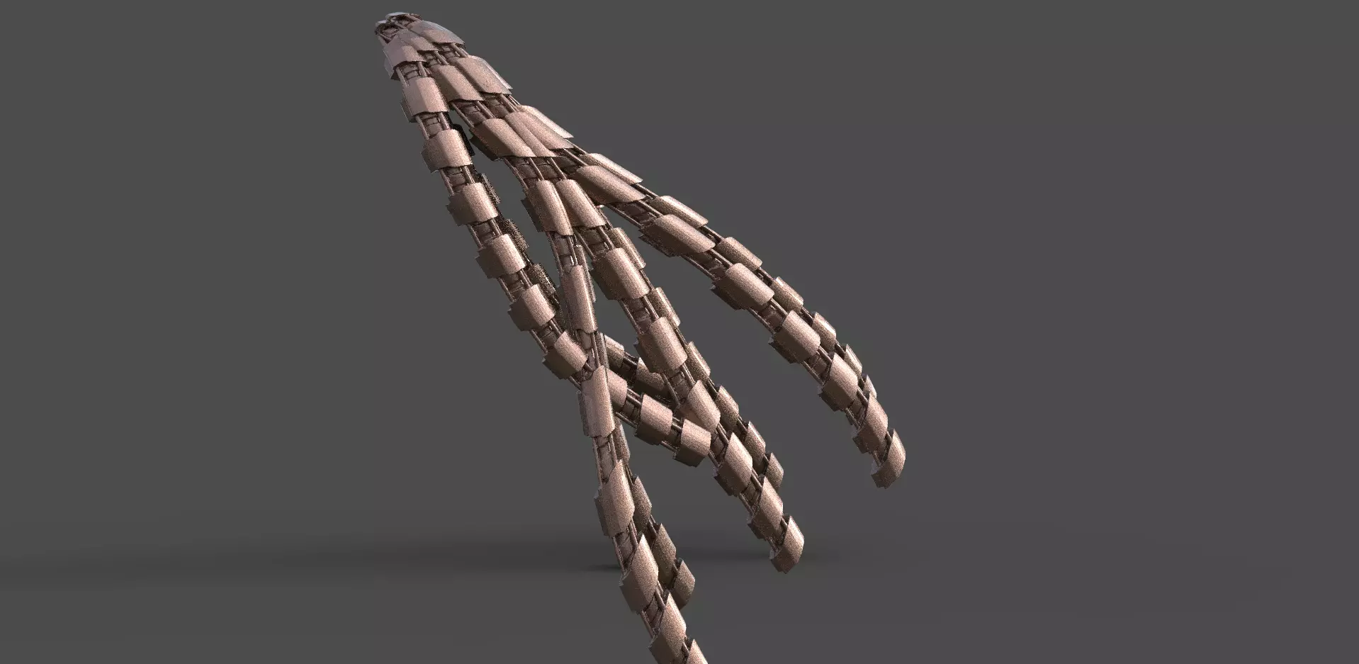 Robot tail Tech Strants 3D 3D model_0