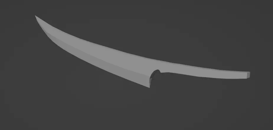 BLEACHSword Zangetsu Free 3D model