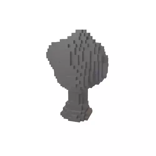 Voxel Explosion v1 001 Low-poly 3D model