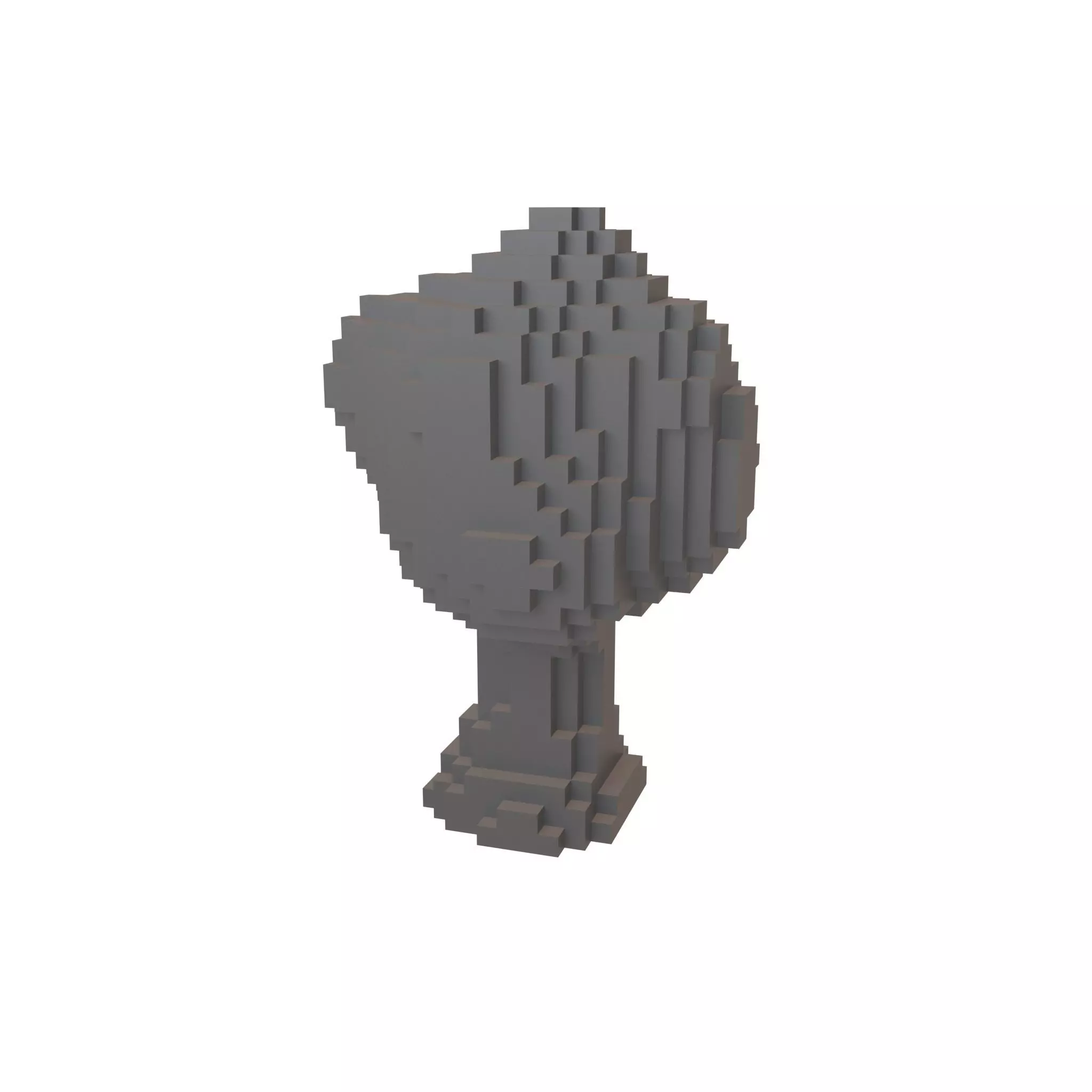 Voxel Explosion v1 001 Low-poly 3D model_0