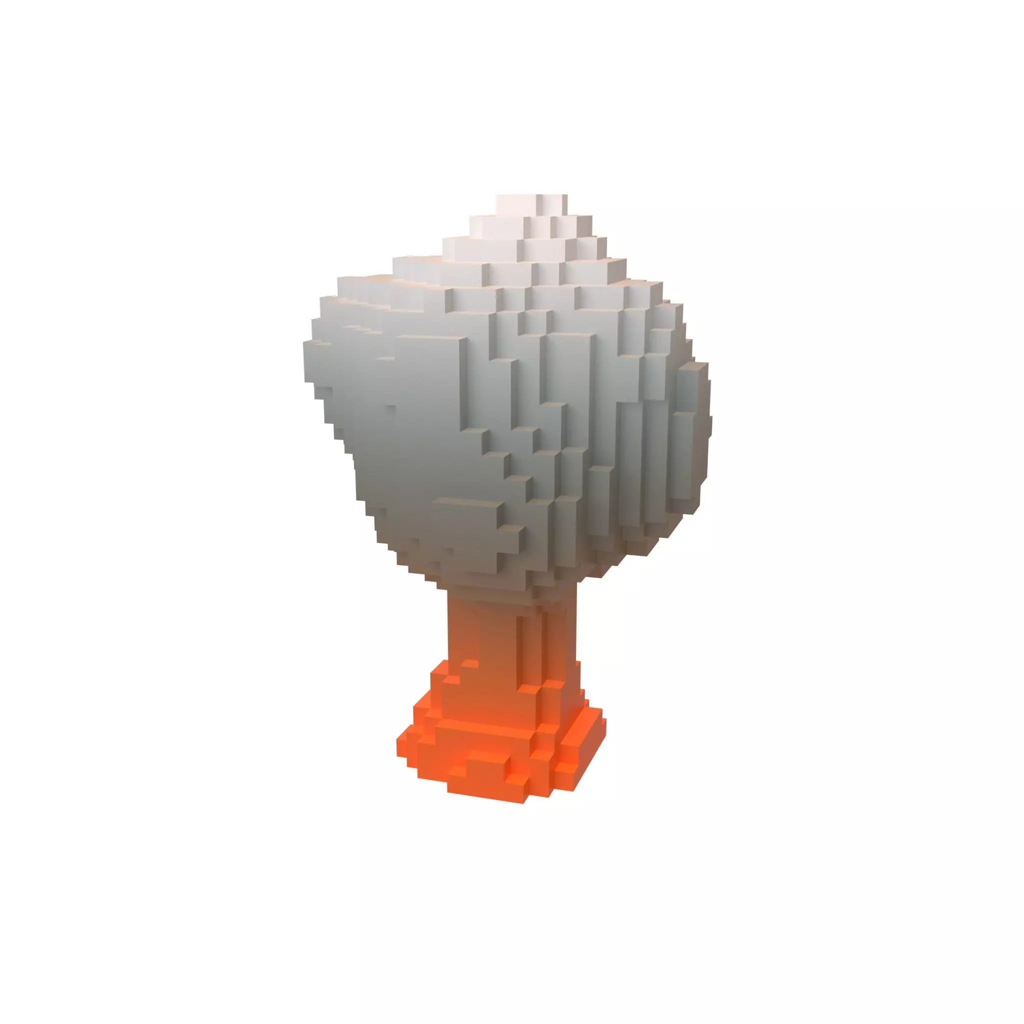 Voxel Explosion v1 003 Low-poly 3D model_0