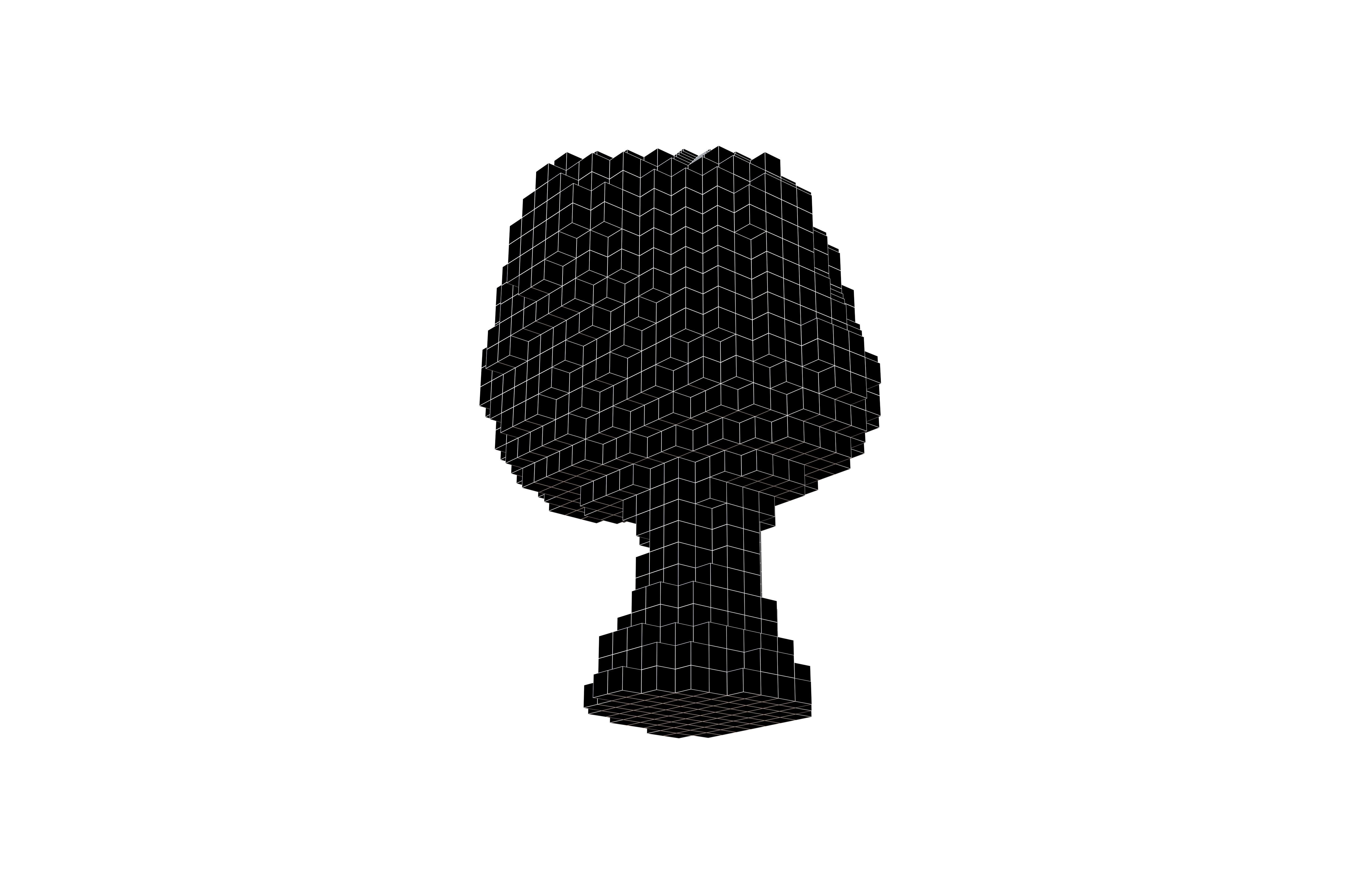 Voxel Explosion v1 003 Low-poly 3D model_7