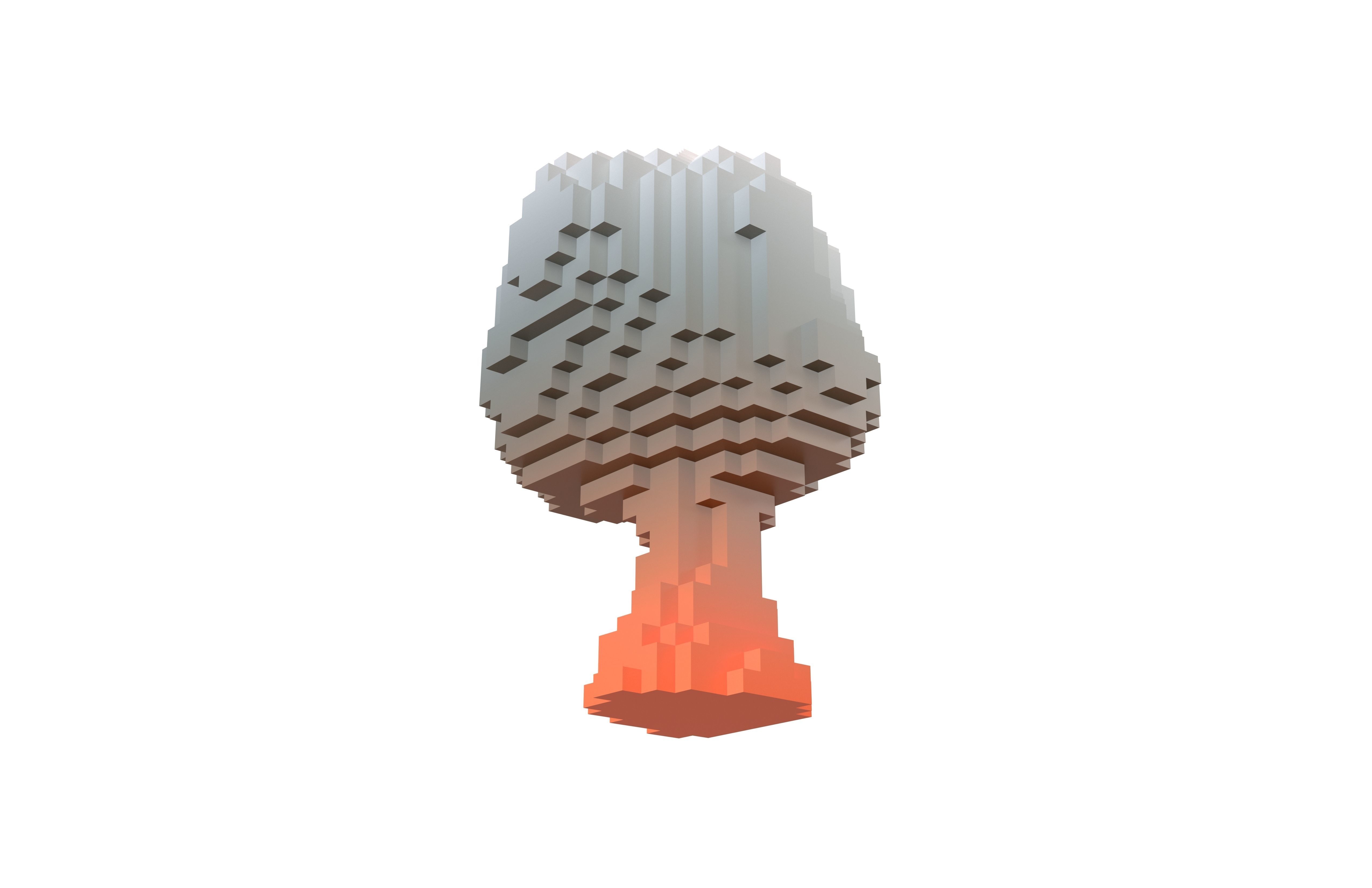 Voxel Explosion v1 003 Low-poly 3D model_2