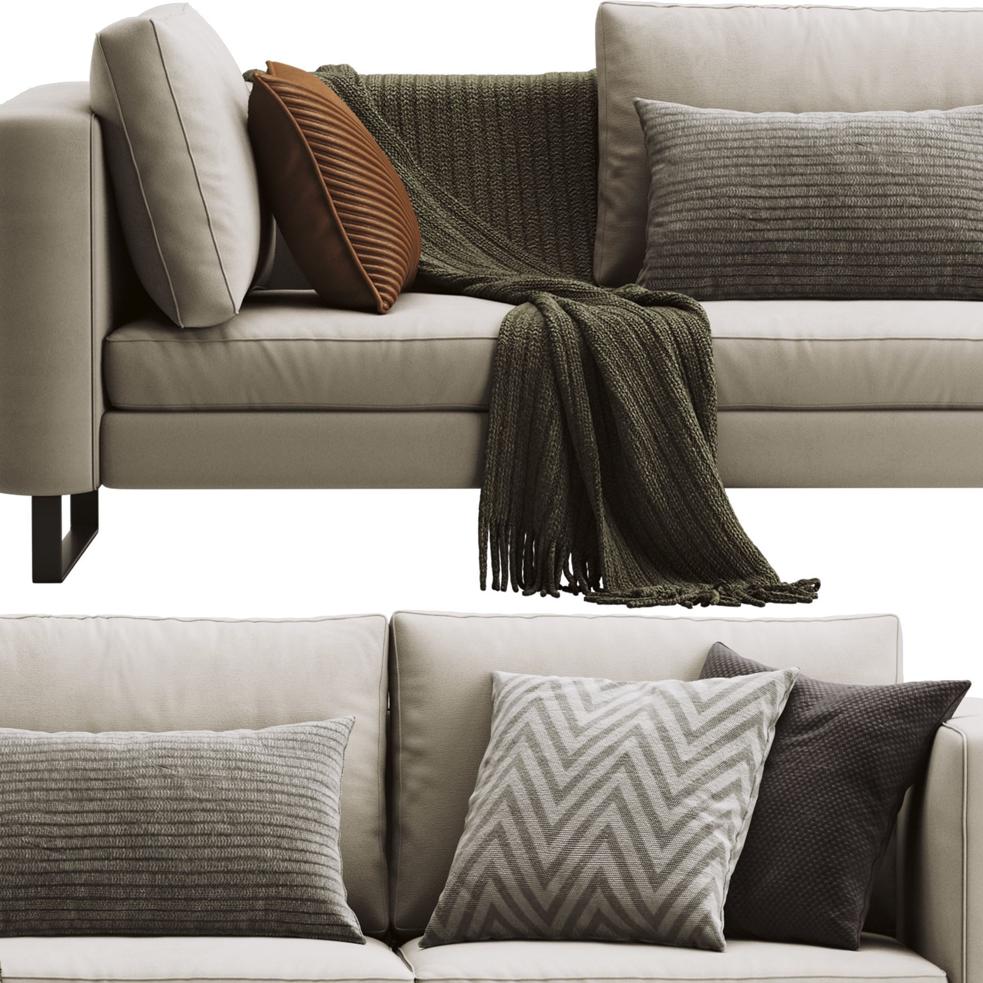 BoConcept Indivi Sofa 3D model_4