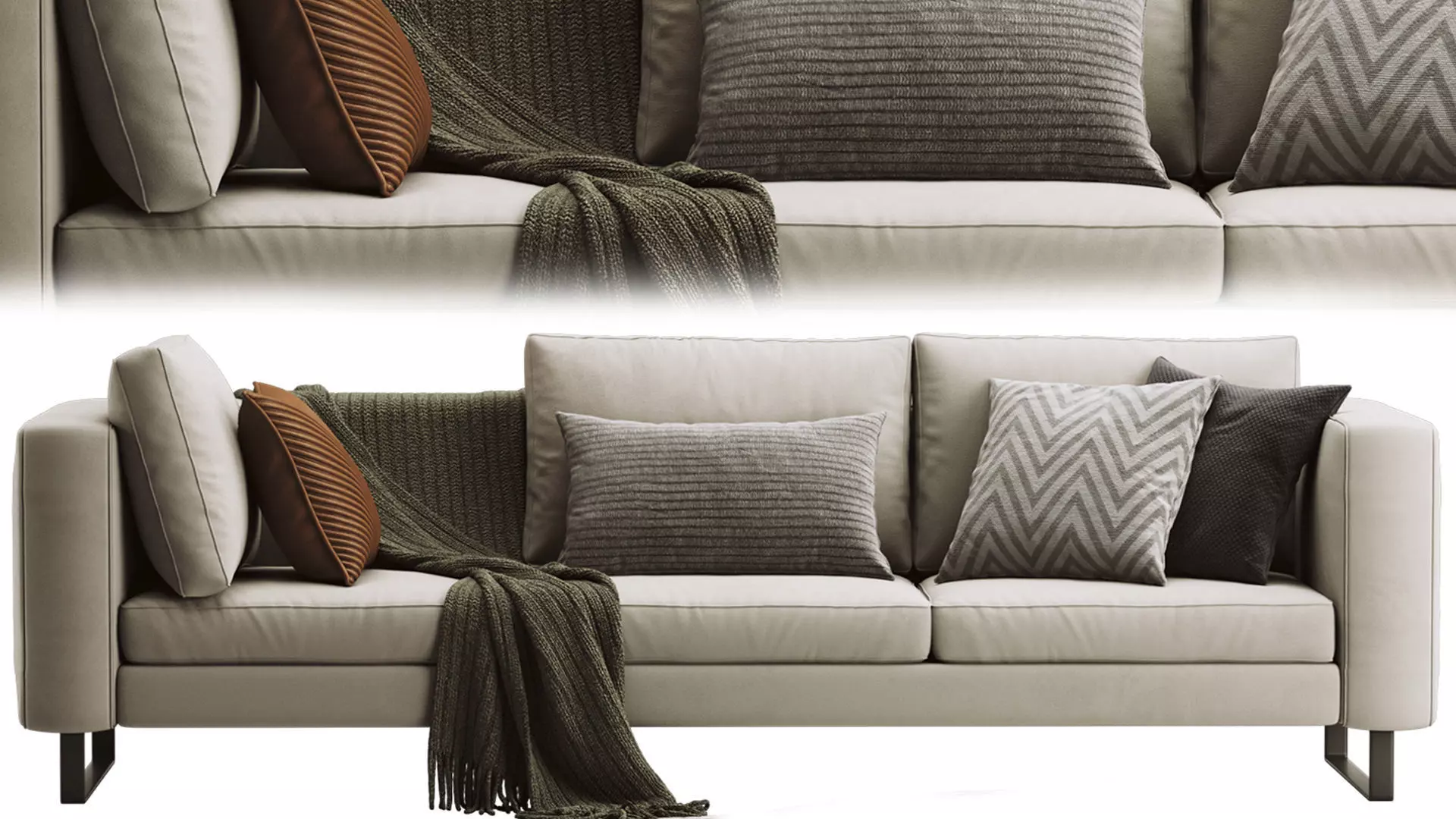 BoConcept Indivi Sofa 3D model_0