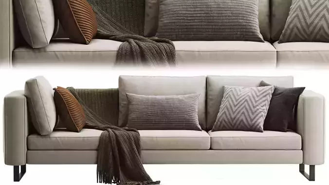 BoConcept Indivi Sofa 3D model