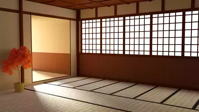 Japanese training dojo 3