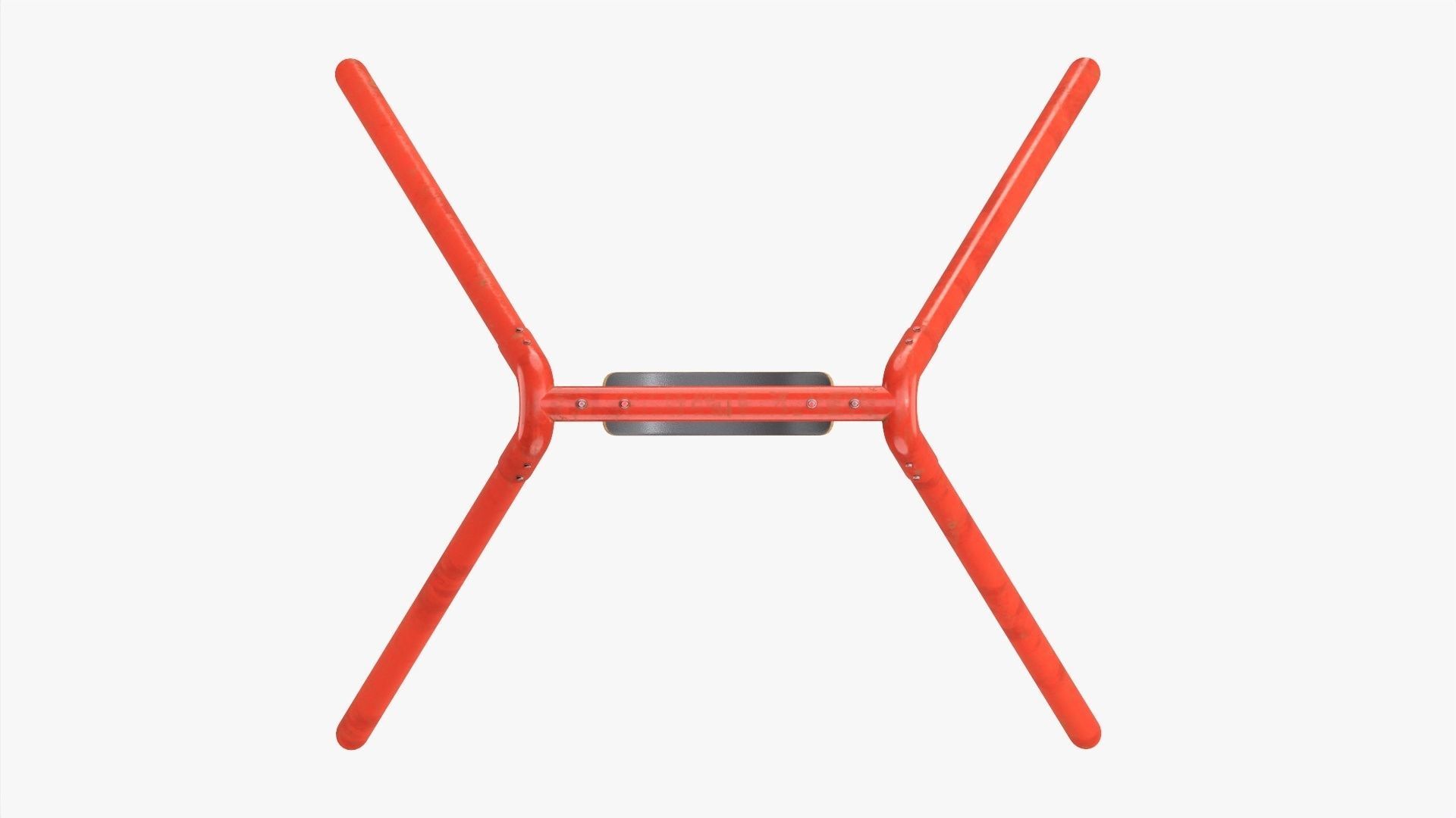 Swing single outdoor  3D model_6