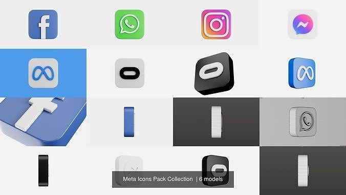 Meta Icons Pack Collection  