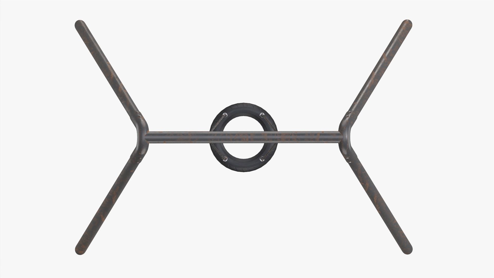 Tire swing outdoor 01 3D model_6