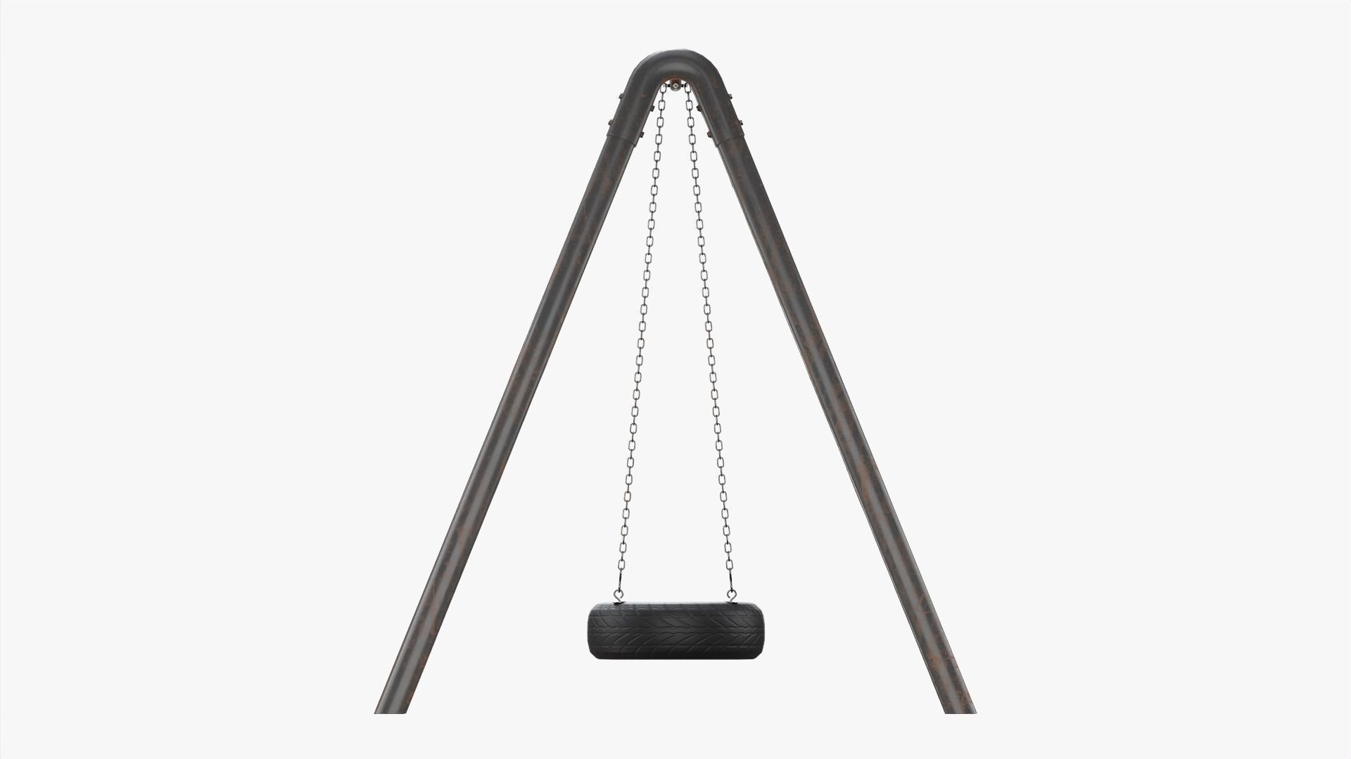 Tire swing outdoor 01 3D model_5