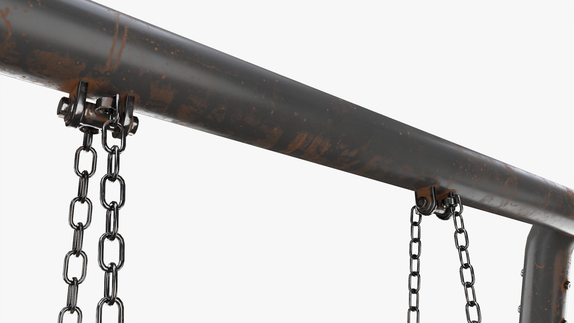 Tire swing outdoor 01 3D model_2